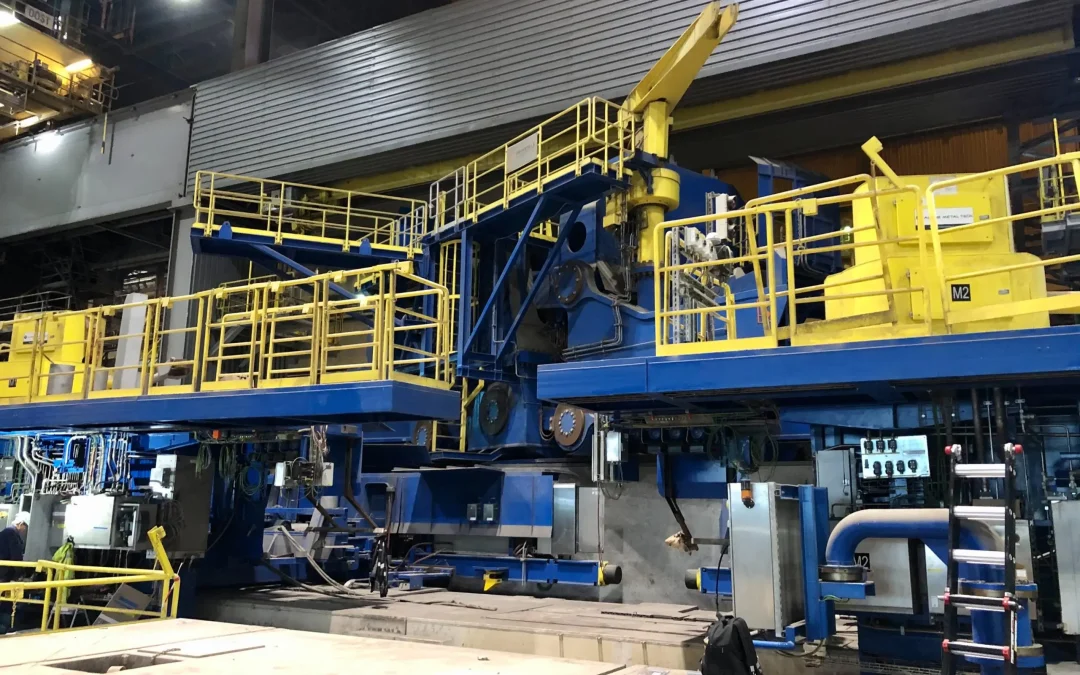 Glasvezel in de Oxystaalfabriek van Tata Steel