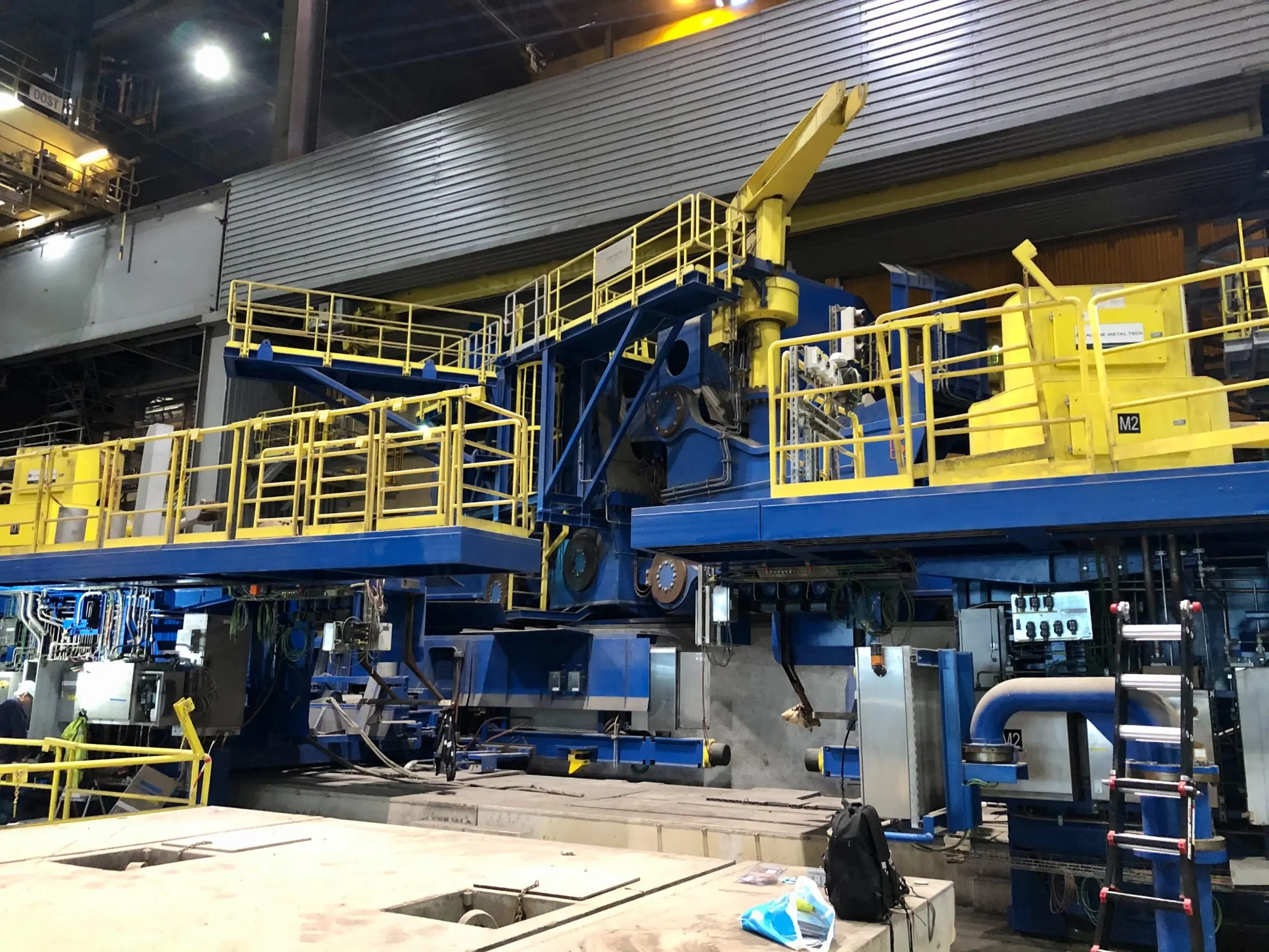 Glasvezel in de Oxystaalfabriek van Tata Steel