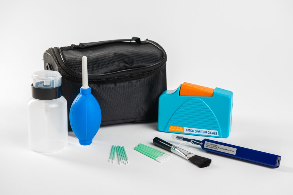 Glasvezel schoonmaak set 1.25mm LC, glasvezel cleaning set