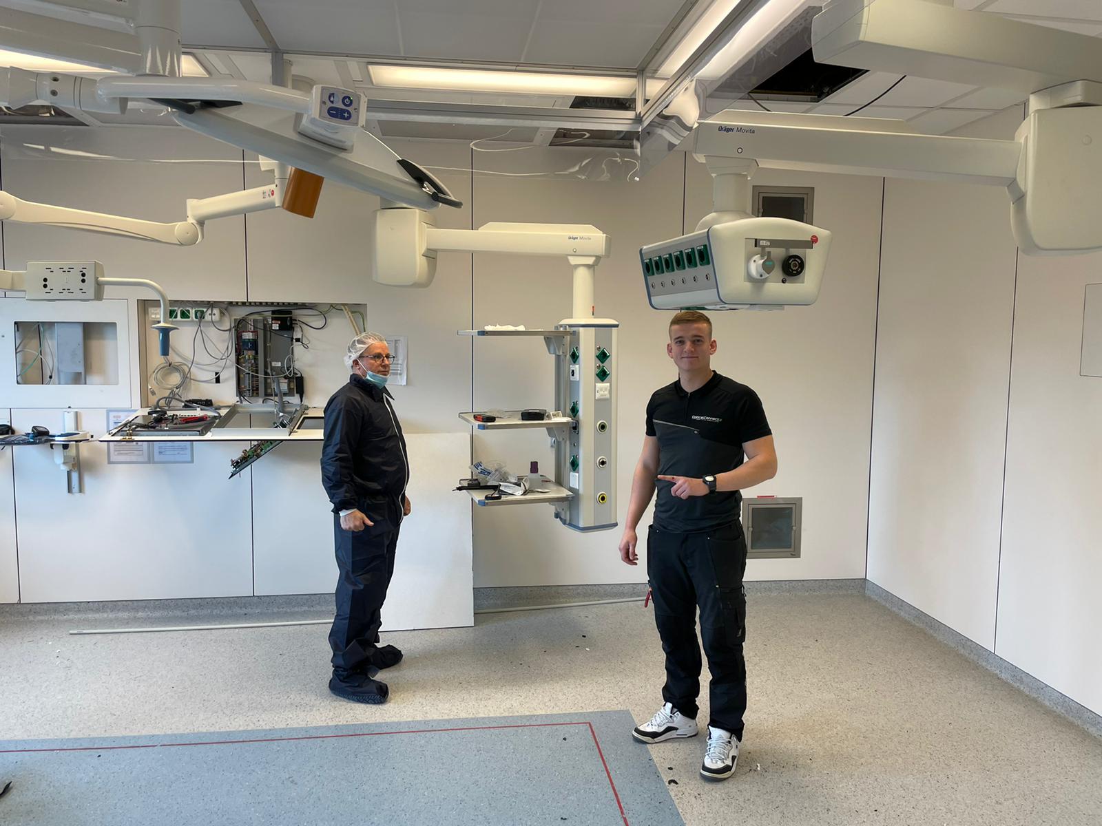 Glasvezel in operatiekamers Maasstad ziekenhuis