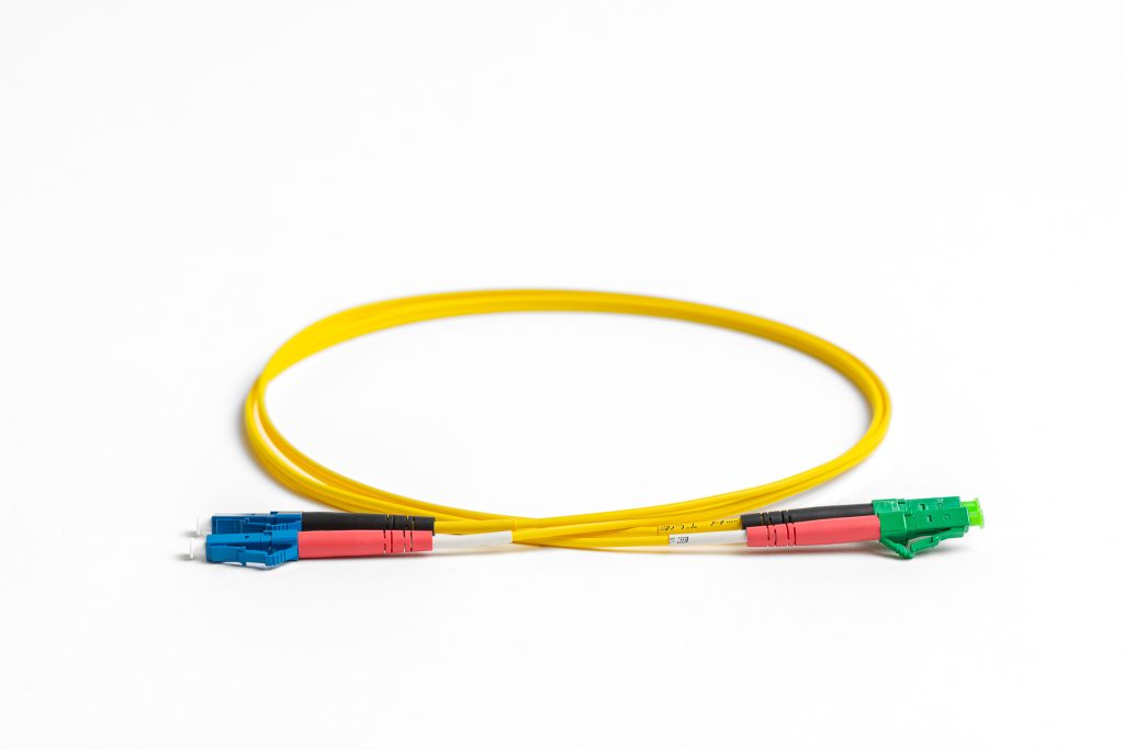 Glasvezel patchkabel SM LC-LCAPC
