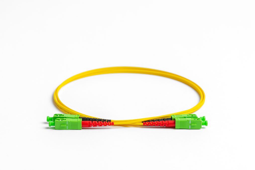 Glasvezel patchkabel SM SCAPC-SCAPC