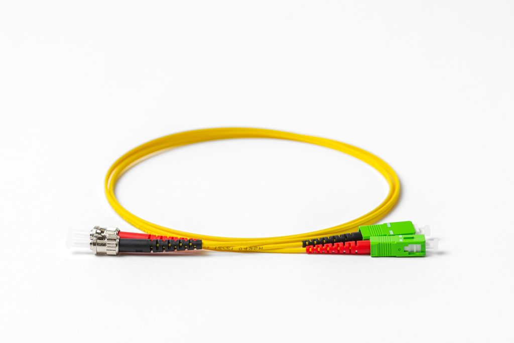 Glasvezel patchkabel SM ST-SC/APC