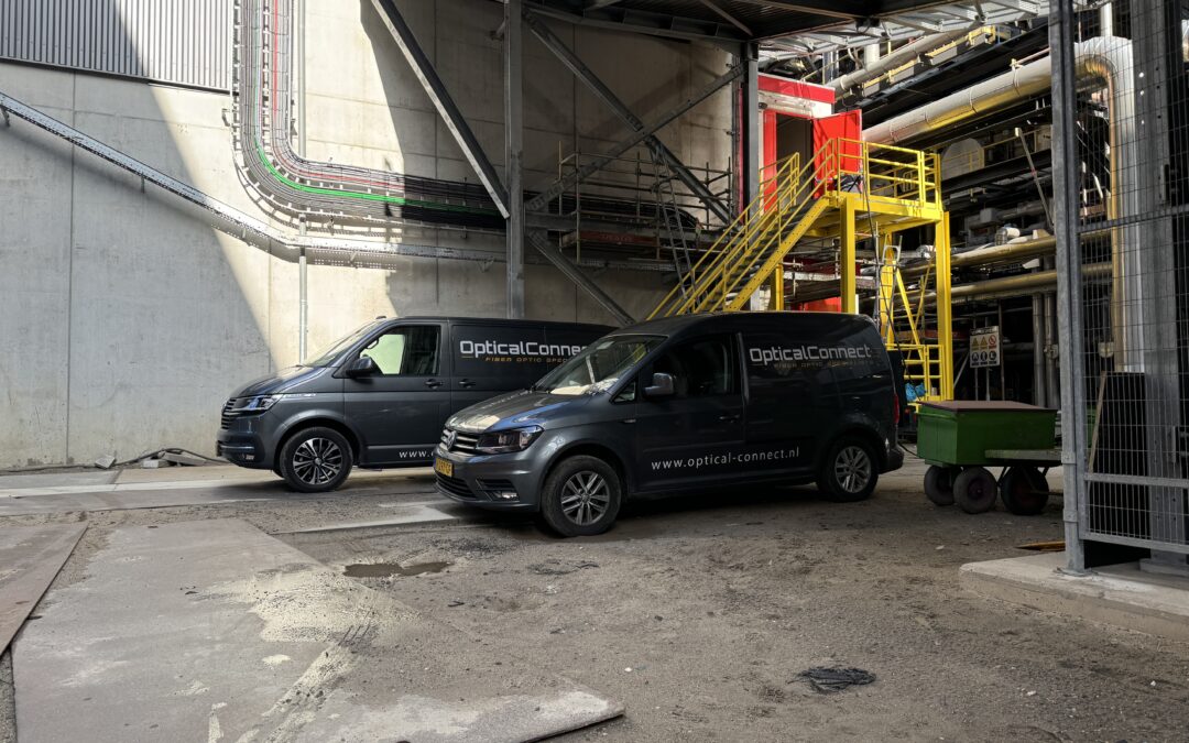 Glasvezel bij AVR Rozenburg voor herstelproject Phoenix